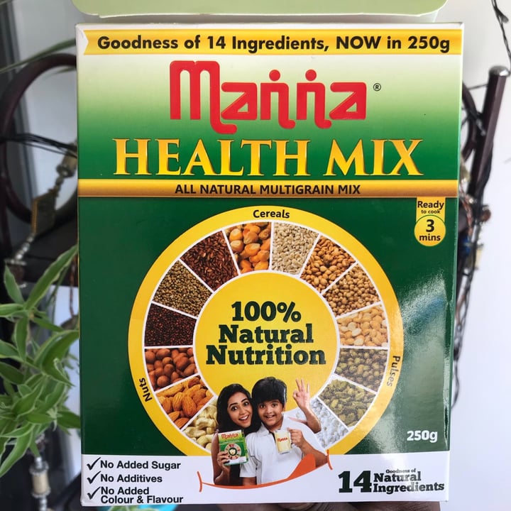 photo of Manna Health Mix Porridge shared by @veganniran on  05 Mar 2021 - review