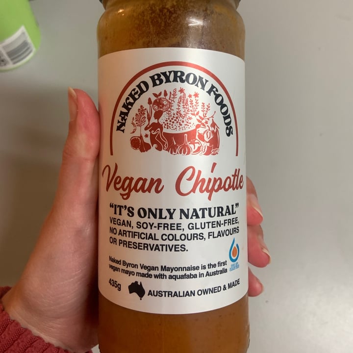 photo of Naked Byron Foods Vegan Chipotle Mayonnaise shared by @ashleyandsailah on  19 Aug 2021 - review