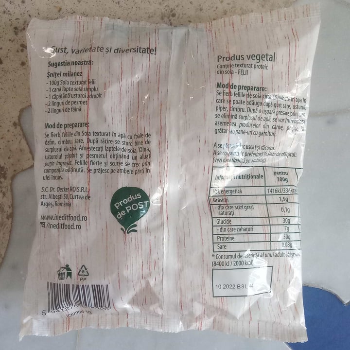 review photo of Inedit Soia texturat felii shared by @edoedo on 09 May 2022 - review