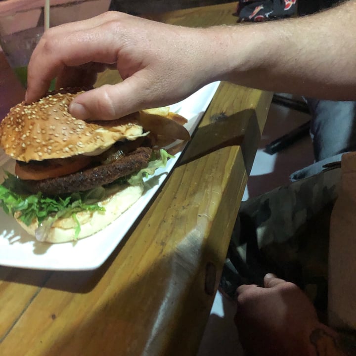 photo of Plant Mushroom Burger shared by @leighclare29 on  21 Oct 2020 - review