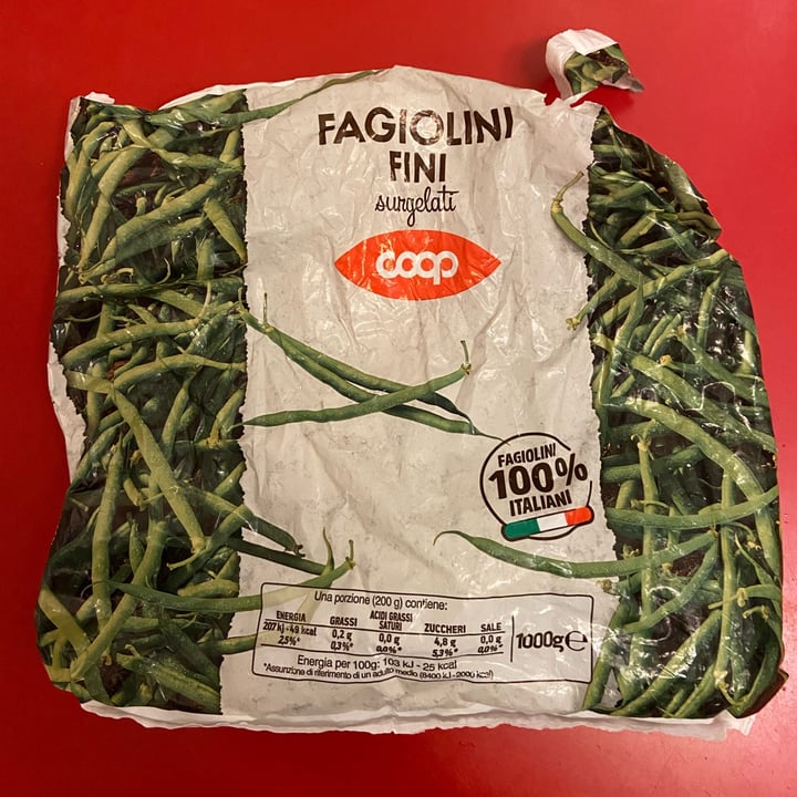 review photo of Coop Fagiolini fini Surgelati shared by @martinagianotti on 03 Apr 2022 - review