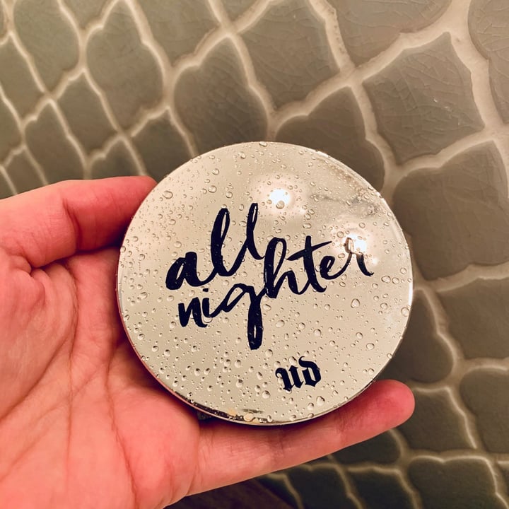 photo of Urban Decay All Nighter Waterproof Setting Powder shared by @melimohr on  31 Dec 2020 - review