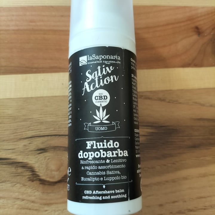 photo of La Saponaria CBD Fluido Dopobarba (Sativaction) shared by @fenicotterorosa on  03 May 2022 - review