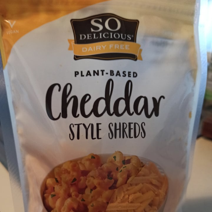 photo of So Delicious Dairy Free Cheddar Flavored Shreds shared by @thursdayish on  31 Jan 2022 - review
