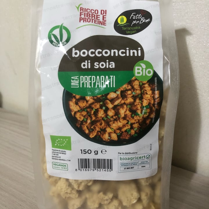 photo of Fatti per Bene Bocconcini Di Soia shared by @alicesac on  01 Dec 2021 - review