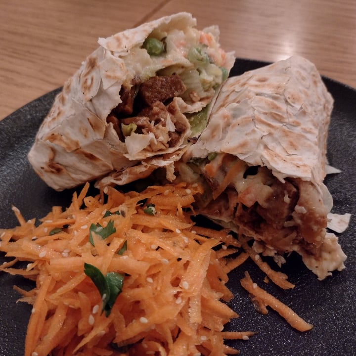 photo of Veggic Tortilla with Russian Salad and Seitan shared by @felice on  17 Feb 2022 - review