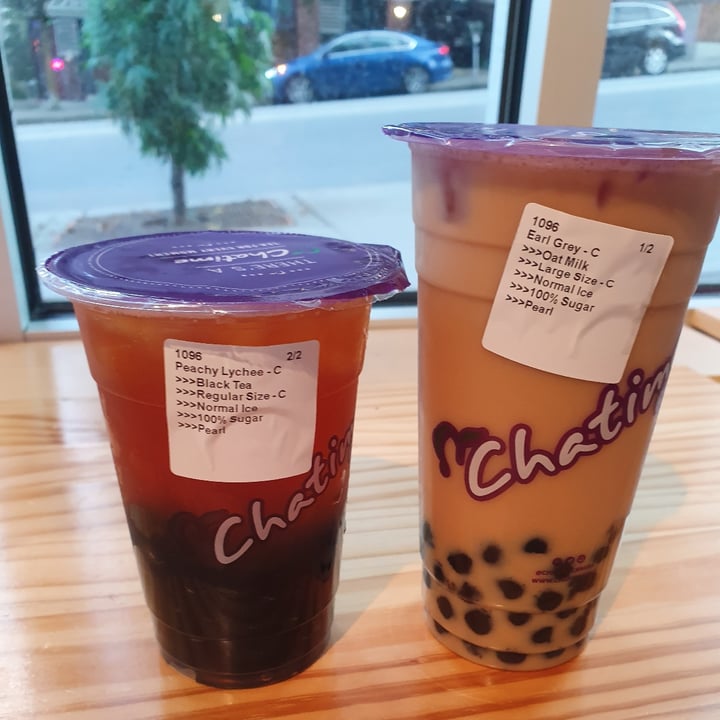 photo of Chatime New West Earl Grey Oat Milk Tea shared by @anistavrou on  05 Jul 2022 - review