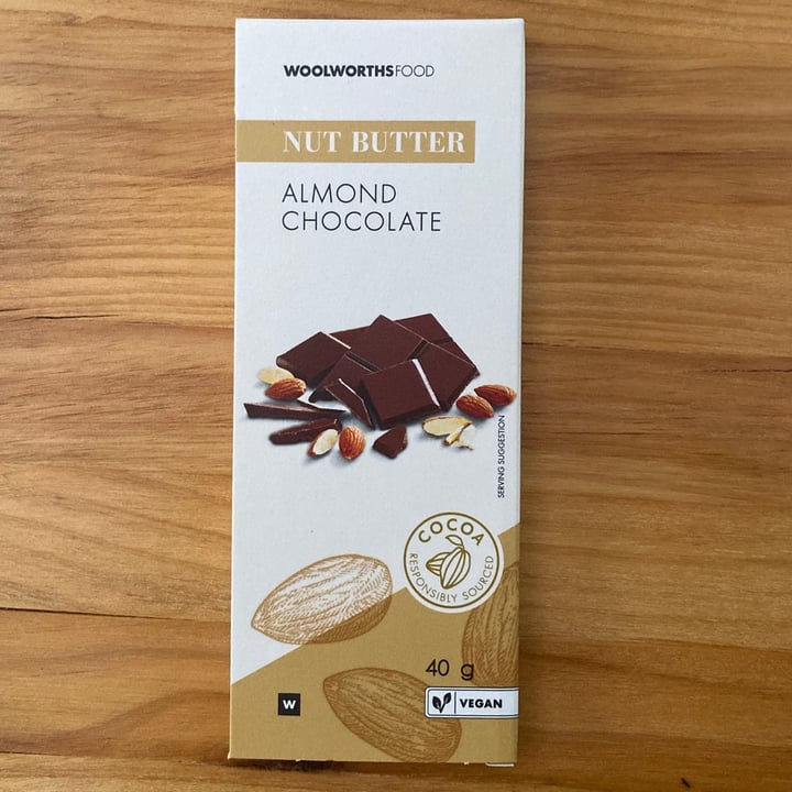photo of Woolworths Food Nut Butter Almond Chocolate shared by @seanyfebz on  25 Jan 2021 - review
