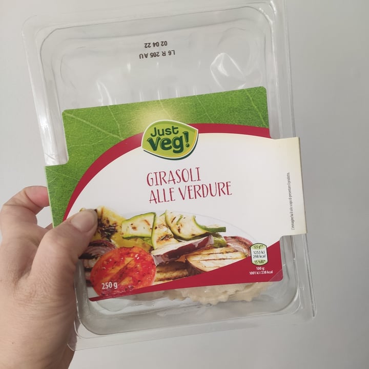 review photo of Just Veg (ALDI España) Girasoli alle verdure shared by @lamede20 on 27 Mar 2022 - review