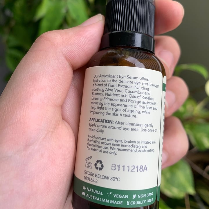 photo of Sukin Antioxidant Eye Serum shared by @nicc on  25 Apr 2020 - review