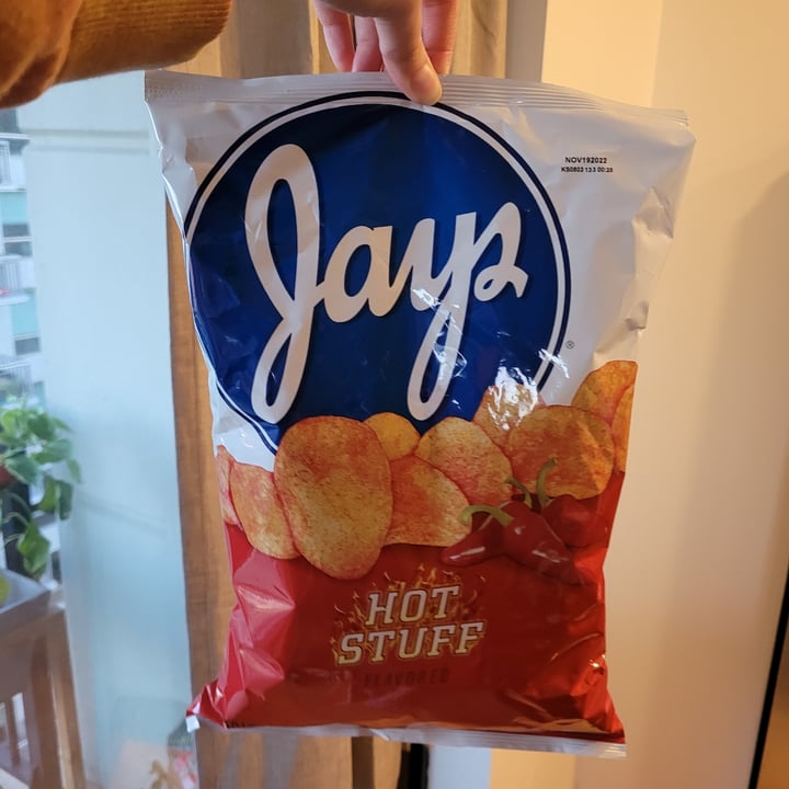 photo of Jay’s Hot Stuff Chips shared by @yourfriendjen on  02 Oct 2022 - review