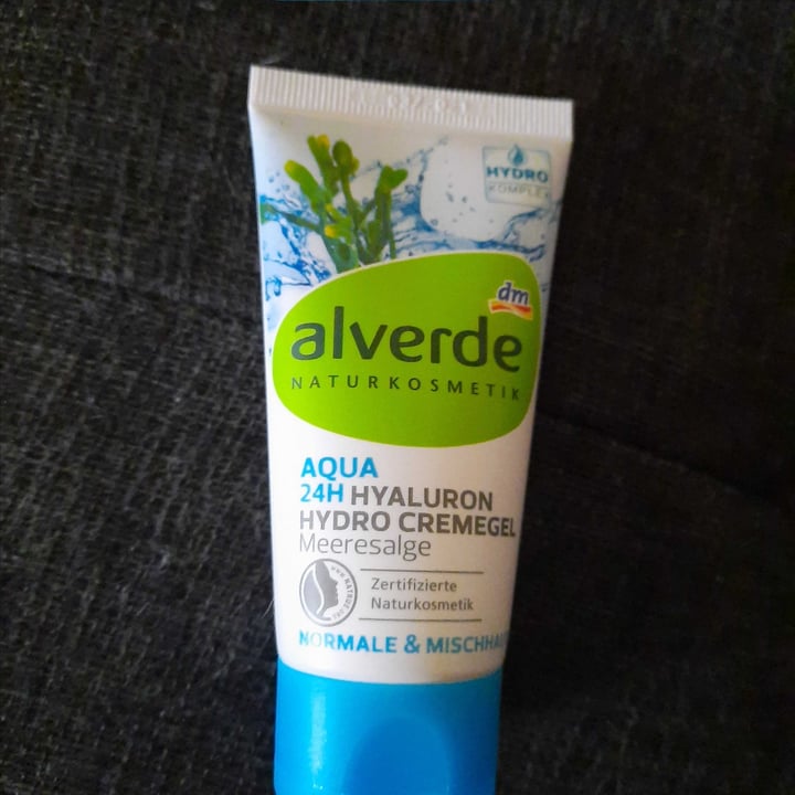 photo of Alverde Naturkosmetik Hyaluron Hydro Creme Gel Meeresalge shared by @sandravi on  10 May 2020 - review