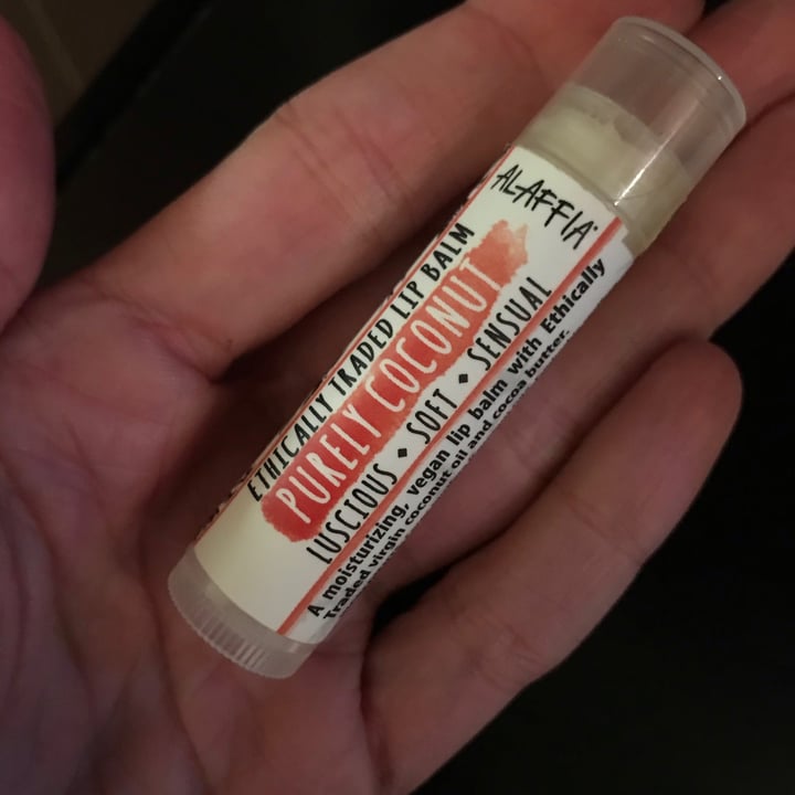 review photo of Alaffia Ethically Traded Purely Coconut Lip Balm shared by @leilaniangel on 16 Sep 2020 - review