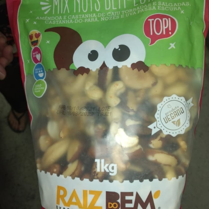 photo of Raiz do Bem Mix De Nuts shared by @luciams2107 on  01 May 2022 - review