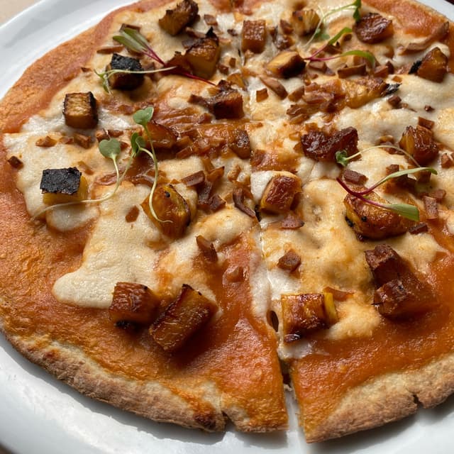 Photo du plat “Pizza hawaiana”