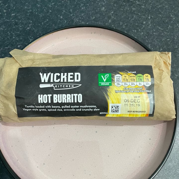 photo of Wicked Hot Burrito shared by @olivejuice on  06 Dec 2022 - review