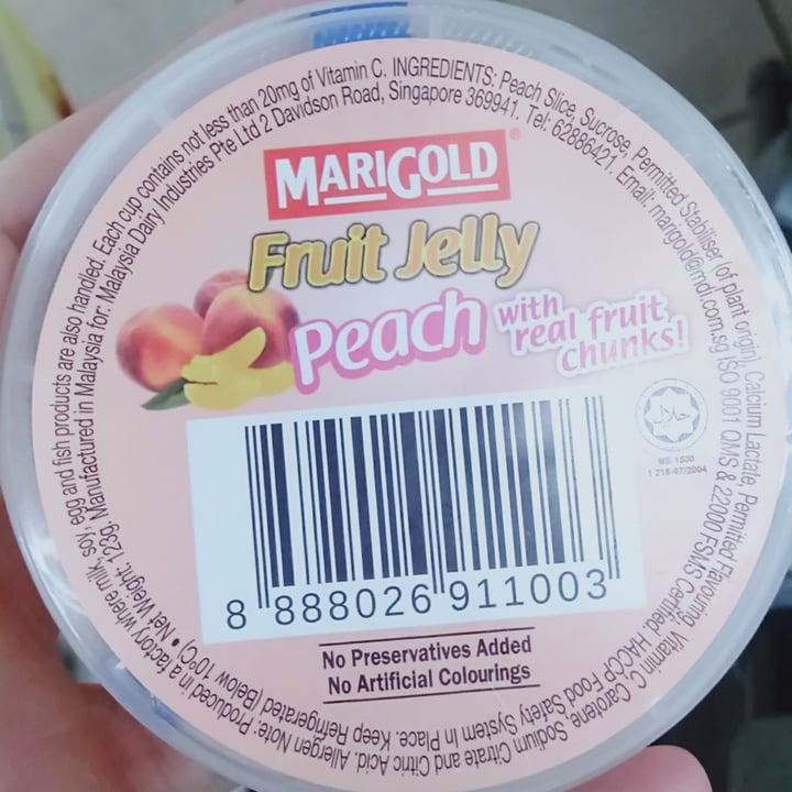 photo of Marigold Health Foods Fruit Jelly shared by @joshuaa01 on  29 May 2022 - review