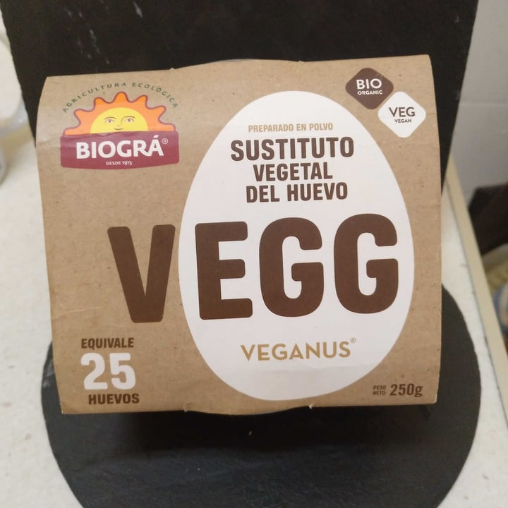 photo of Biogra Vegg Sustituto del Huevo shared by @laradcb on  18 Nov 2020 - review