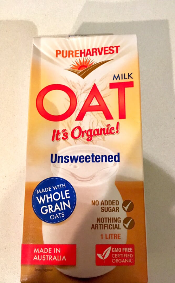 photo of Pureharvest Oat Milk Unsweetened shared by @jafriyakin on  14 Aug 2019 - review