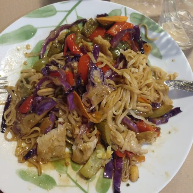 Photo of the dish “Wok de Verduras Con Heura Estilo Vietnamita”