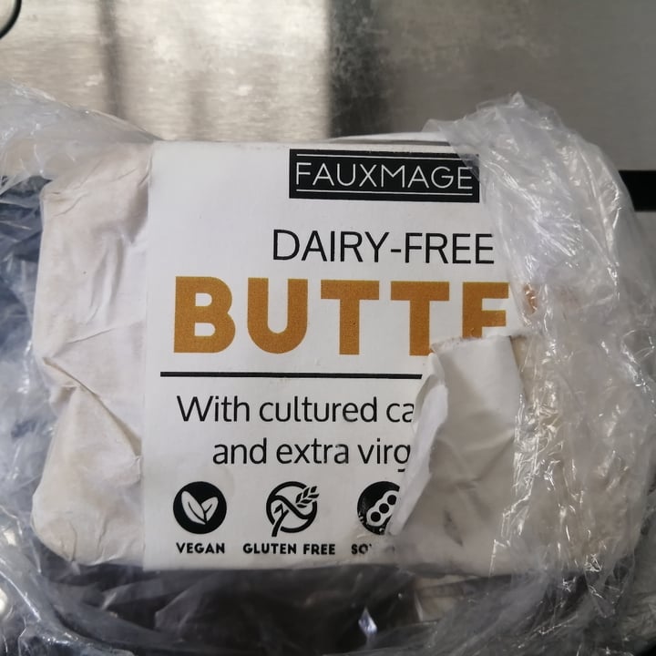 photo of Fauxmage Dairy-Free Butter shared by @plantbasedsunday on  24 Mar 2022 - review