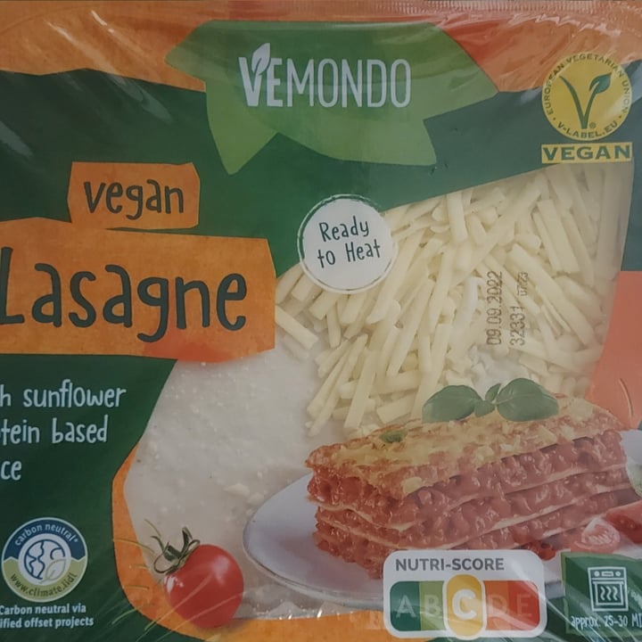 photo of Vemondo  Lasaña shared by @surviving on  19 Aug 2022 - review