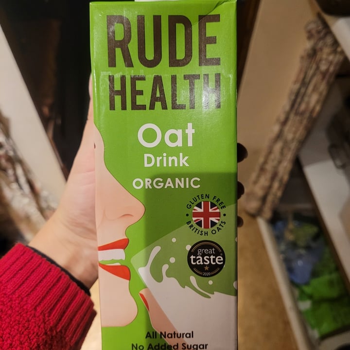 photo of Rude health Oat Drink Organic shared by @melroma on  08 Jan 2022 - review