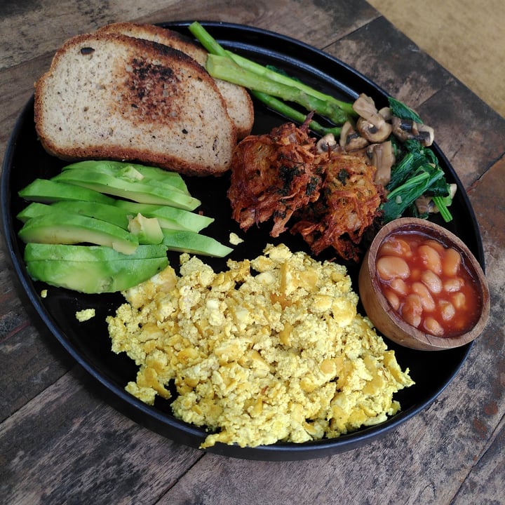 photo of Three Steps coffee Vegan Breakfast shared by @phaen on  06 Jan 2022 - review