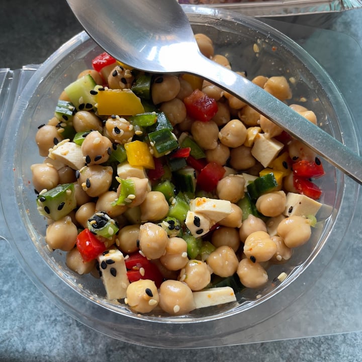 review photo of Umami Asia, Edenvale Cheeky Chickpea Cucumber Salad shared by @jethrotait on 28 Nov 2022 - review