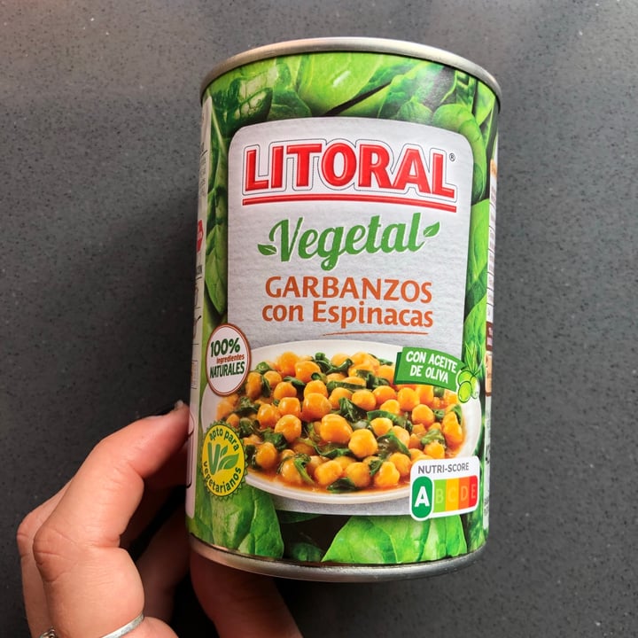review photo of Litoral Garbanzos Con Espinacas shared by @laiavegana on 17 Sep 2021 - review