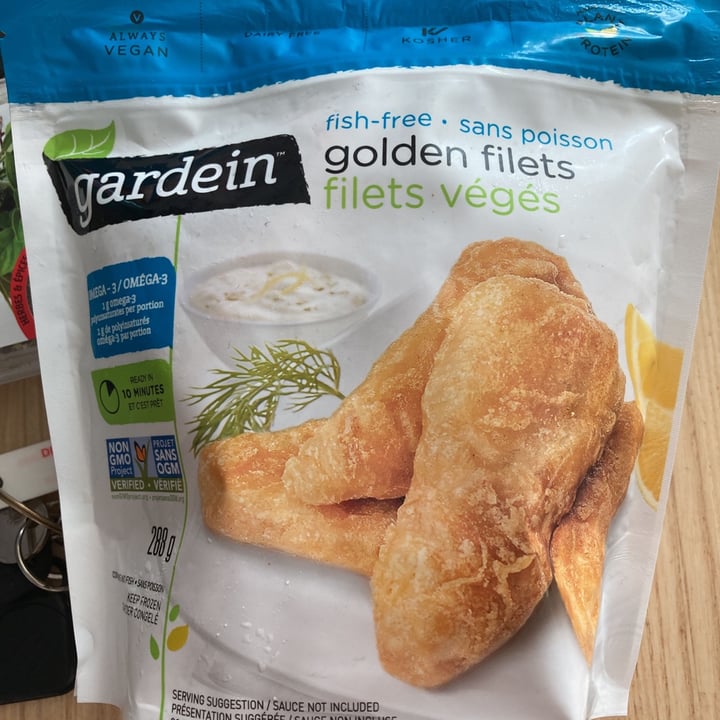 review photo of Gardein Golden Plant Based F'sh Filets shared by @crstlaltdelete on 05 Jun 2021 - review