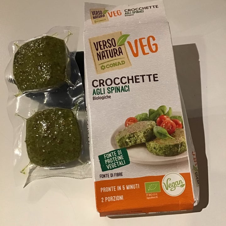 review photo of Verso Natura Conad Veg Crocchette agli Spinaci shared by @elenaelly61 on 23 Apr 2022 - review