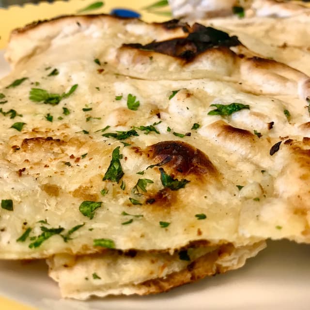 Photo of the dish “Vegan Garlic Naan”