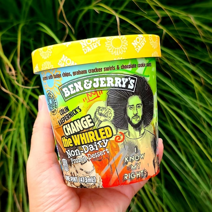 photo of Ben & Jerry's Change The Whirled Non-Dairy Frozen Dessert shared by @agreene428 on  11 Sep 2021 - review