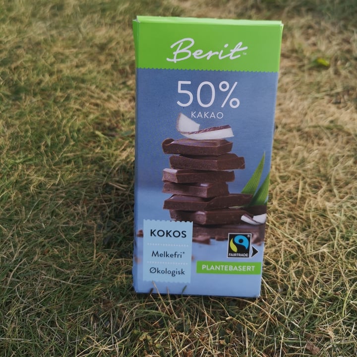 photo of Berit Chocolate 50% Kakao shared by @veganheavenn on  09 Sep 2021 - review