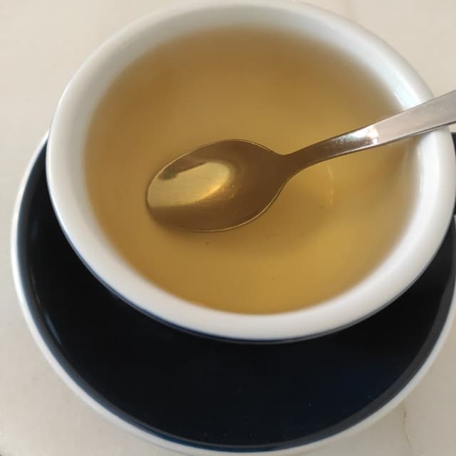 Foto do prato “Té verde”