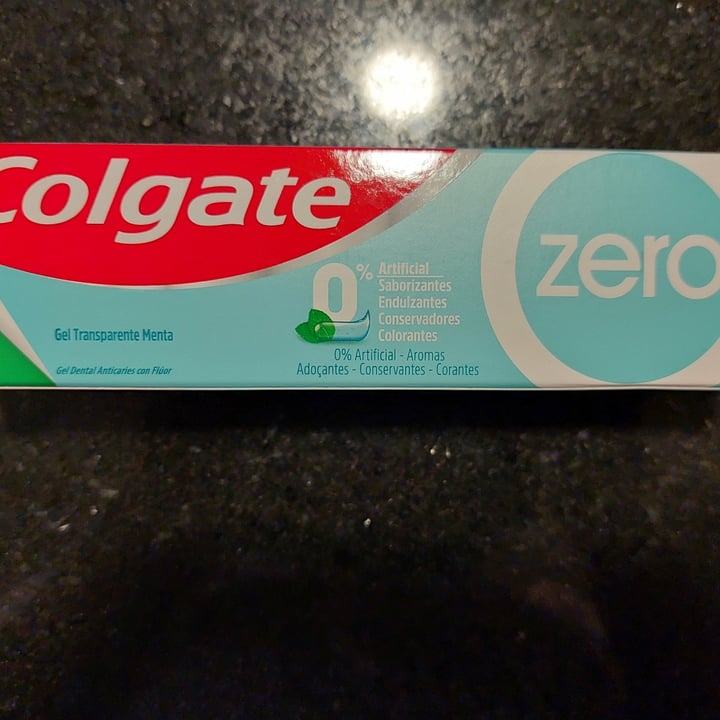 photo of Colgate Zero Gel Transparente Hierbabuena shared by @paolaestancanea on  11 Oct 2021 - review