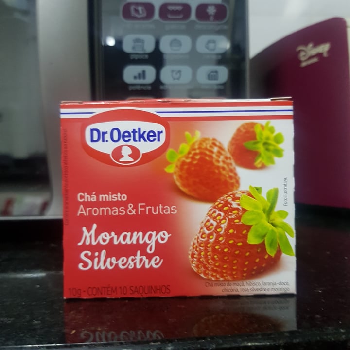 review photo of Dr. Oetker Chá De Morango Silvestre shared by @barbarizar on 23 Jun 2022 - review