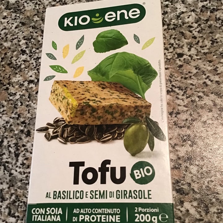 photo of Kioene Tofu basilico e semi di girasole shared by @soloag on  10 Feb 2022 - review