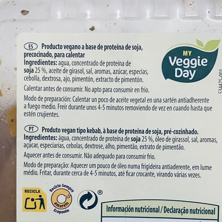 review photo of My veggie day The Wonder Chunks Döner Style shared by @mikelpro on 19 Jul 2021 - review