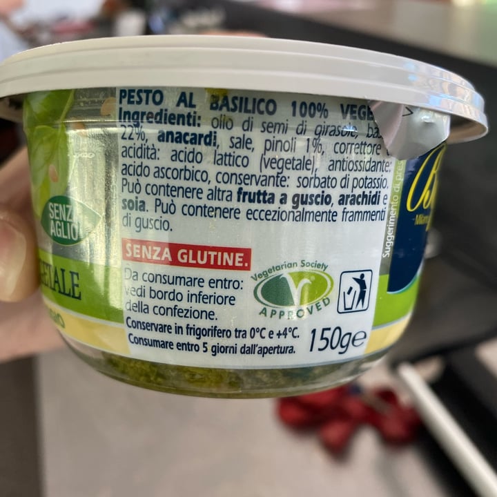 review photo of Biffi Pesto 100% Vegetale Senza Formaggio shared by @alicesabalino on 19 Jun 2022 - review