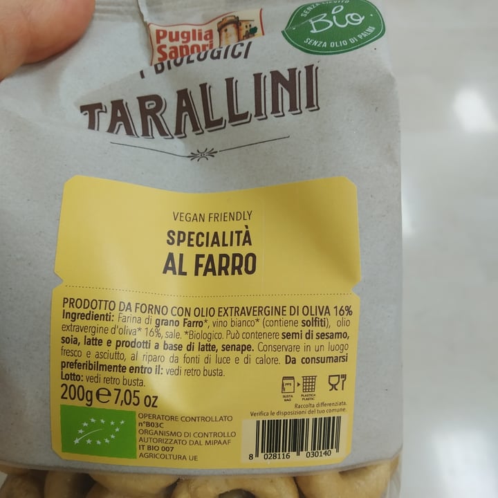 photo of Puglia Sapori Tarallini  al farro shared by @ire97 on  24 Jun 2022 - review