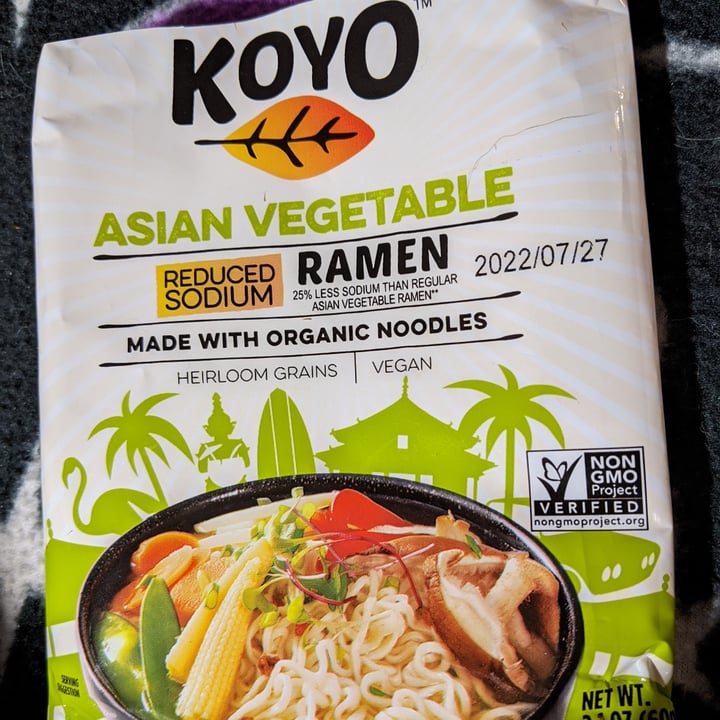 photo of Koyo Asian Vegetable Ramen shared by @fuzzydestroyer on  08 Feb 2022 - review