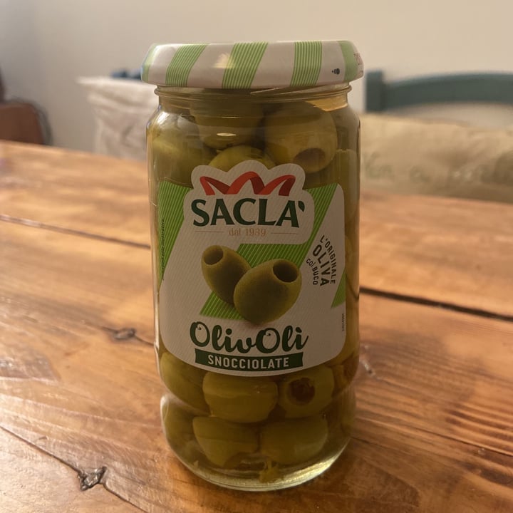 photo of Sacla' Olive snocciolate shared by @blondeidentity on  11 Apr 2021 - review