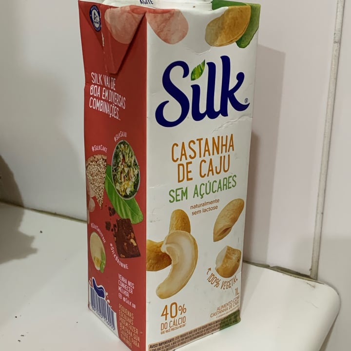 photo of Silk Leite de castanha de caju shared by @elayne on  07 Jun 2022 - review