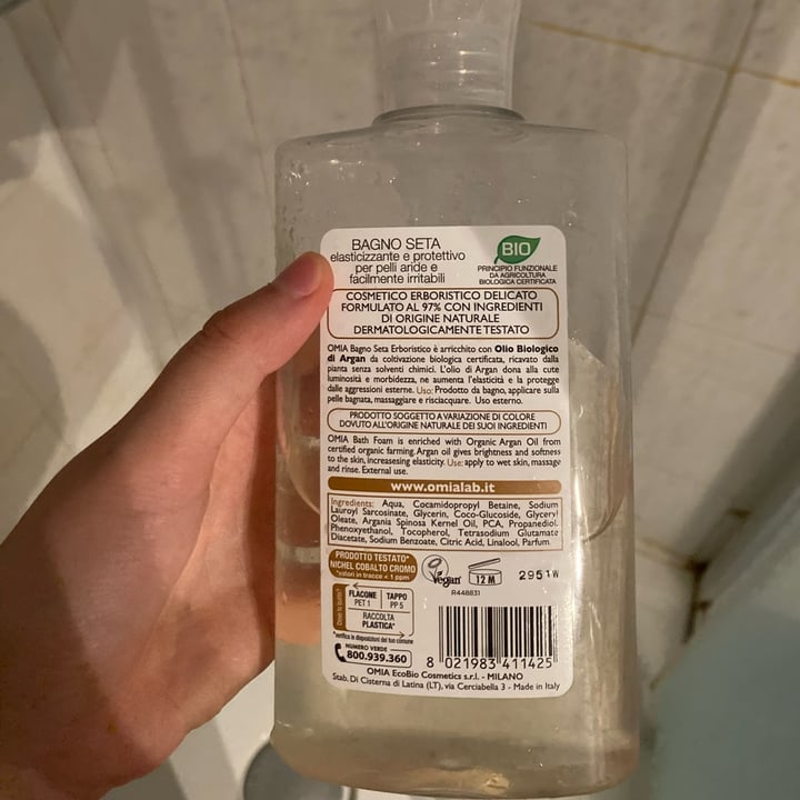 review photo of Omia Laboratoires Bagno seta all'olio di argan shared by @springl on 12 Jun 2022 - review