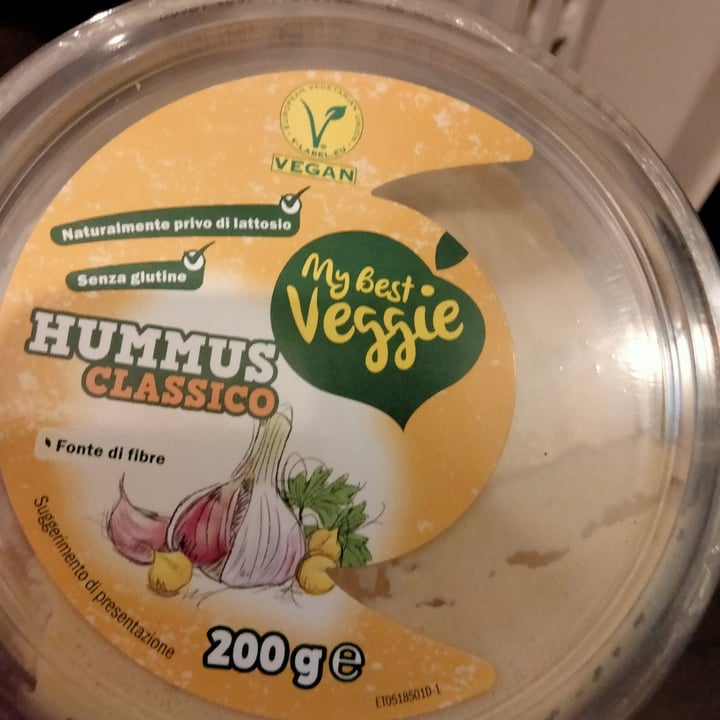 photo of My Best Veggie Hummus classico shared by @marvel on  11 May 2022 - review