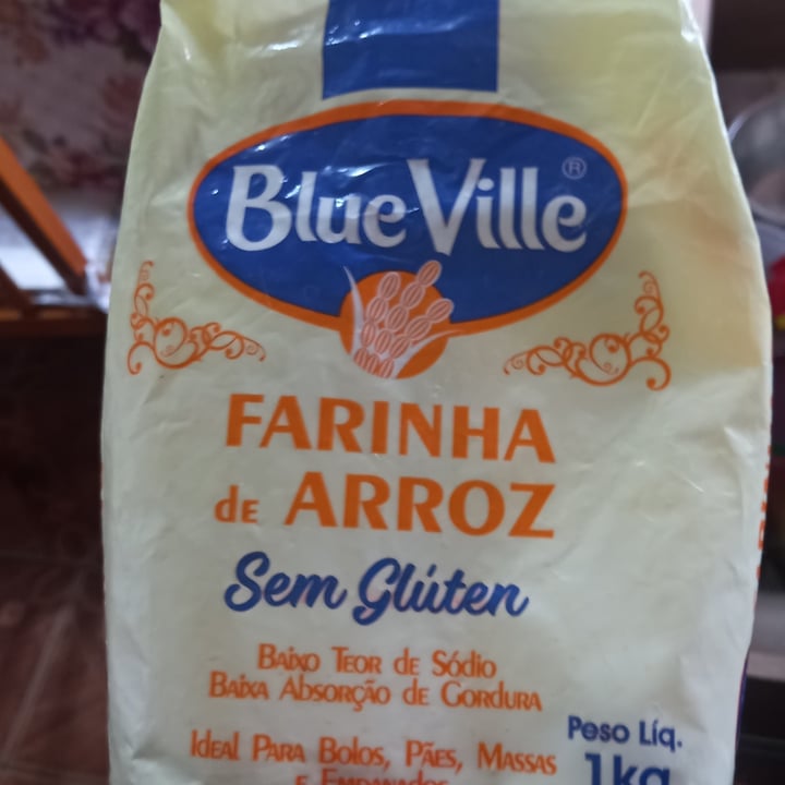 review photo of Blue Ville Farinha de Arroz (sem glúten) shared by @nathbalbinotte on 15 May 2022 - review