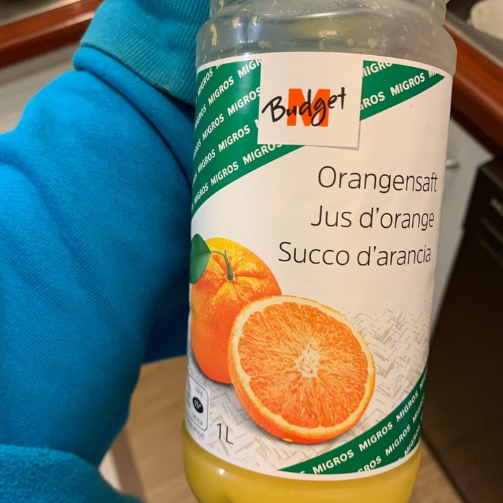photo of Migros Budget Succo d’arancia shared by @cris1806 on  31 Mar 2022 - review