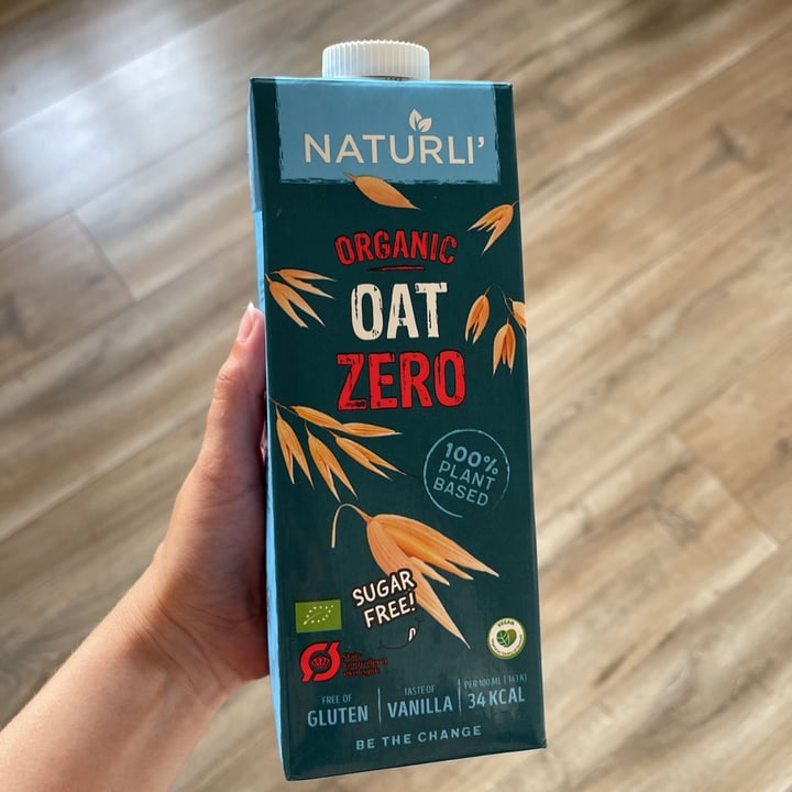 photo of Naturli' Organic Oat Zero Vanilla Milk shared by @nannabrix on  09 Aug 2021 - review
